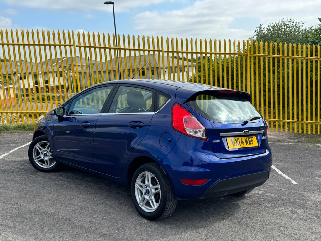 Ford Fiesta 1.0T Ecoboost Zetec Euro 5 Ss WX14WBF Blue #2