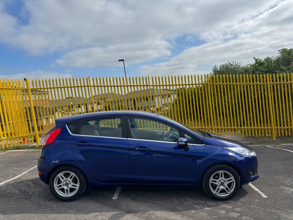 Ford Fiesta 1.0T Ecoboost Zetec Euro 5 Ss WX14WBF Blue #4