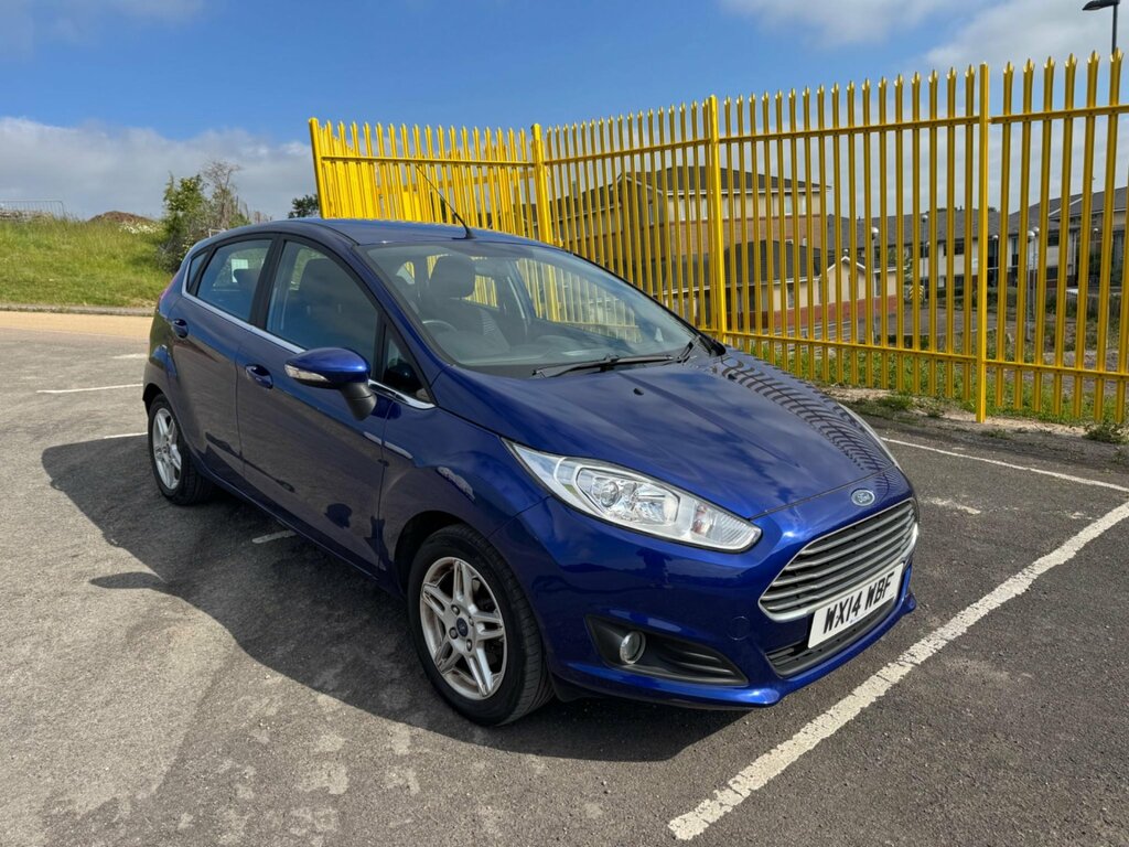 Ford Fiesta 1.0T Ecoboost Zetec Euro 5 Ss WX14WBF Blue #6