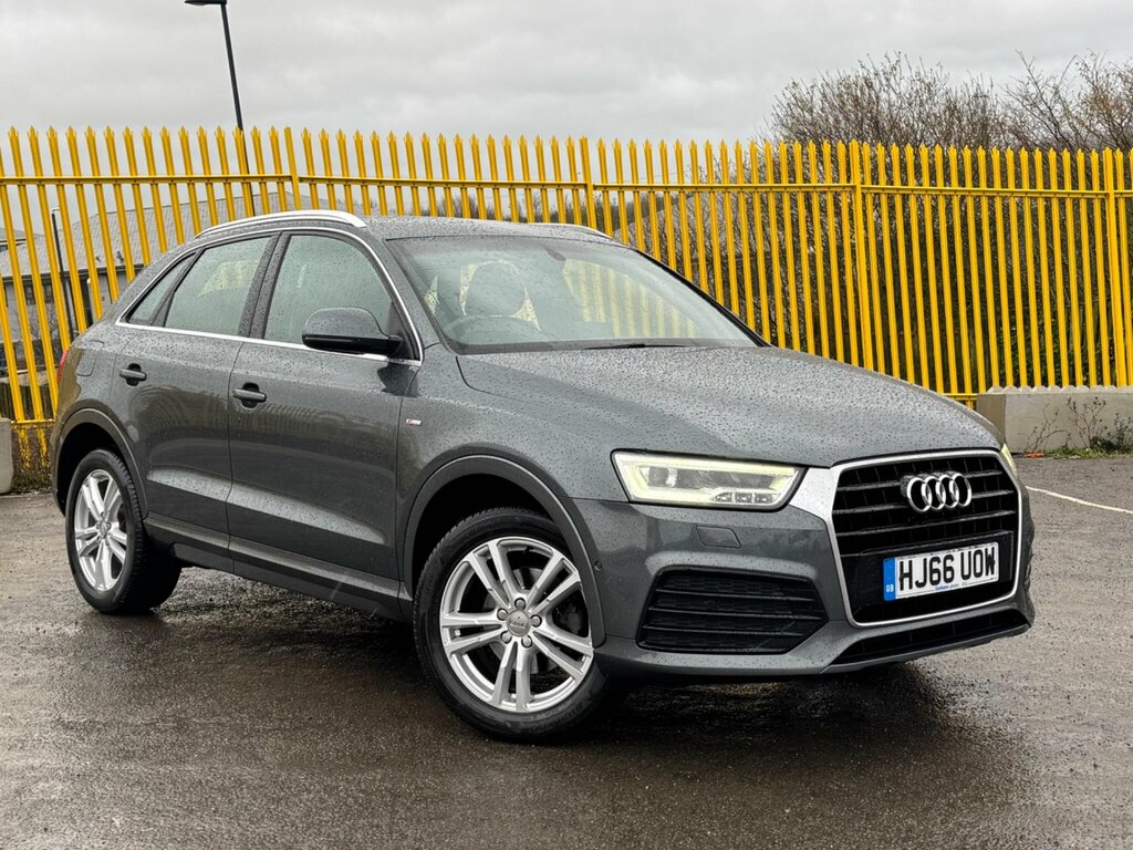 Audi Q3 2.0 Tdi S Line Euro 6 Ss Nav Grey