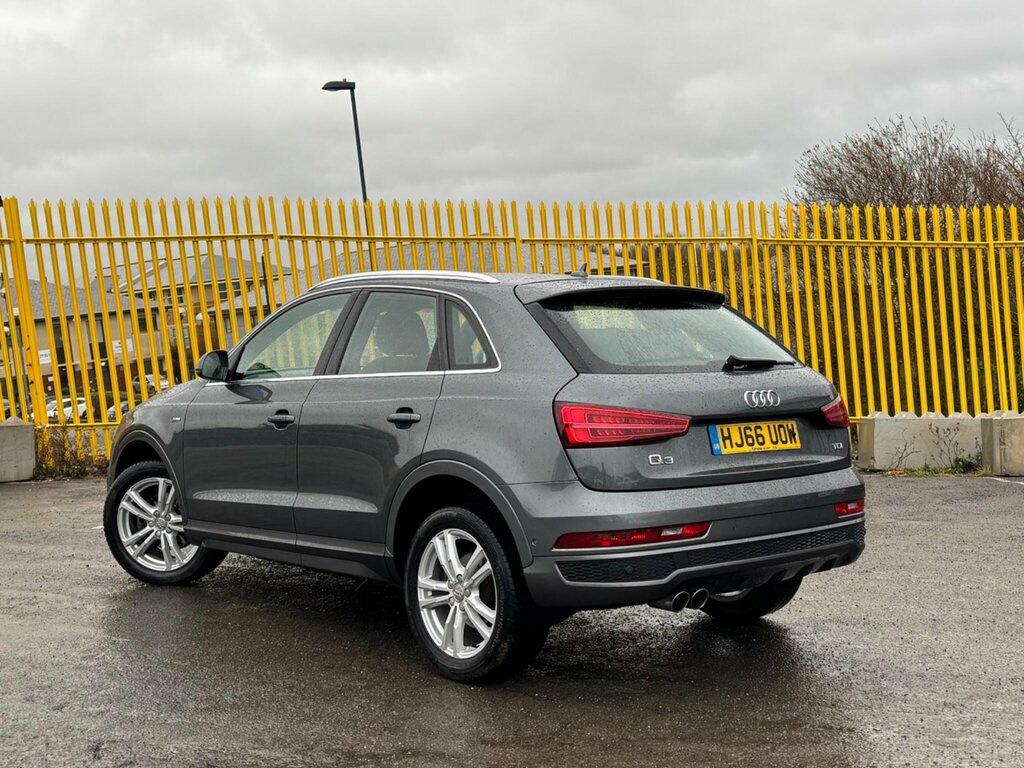 Audi Q3 2.0 Tdi S Line Euro 6 Ss Nav HJ66UOW Grey #2