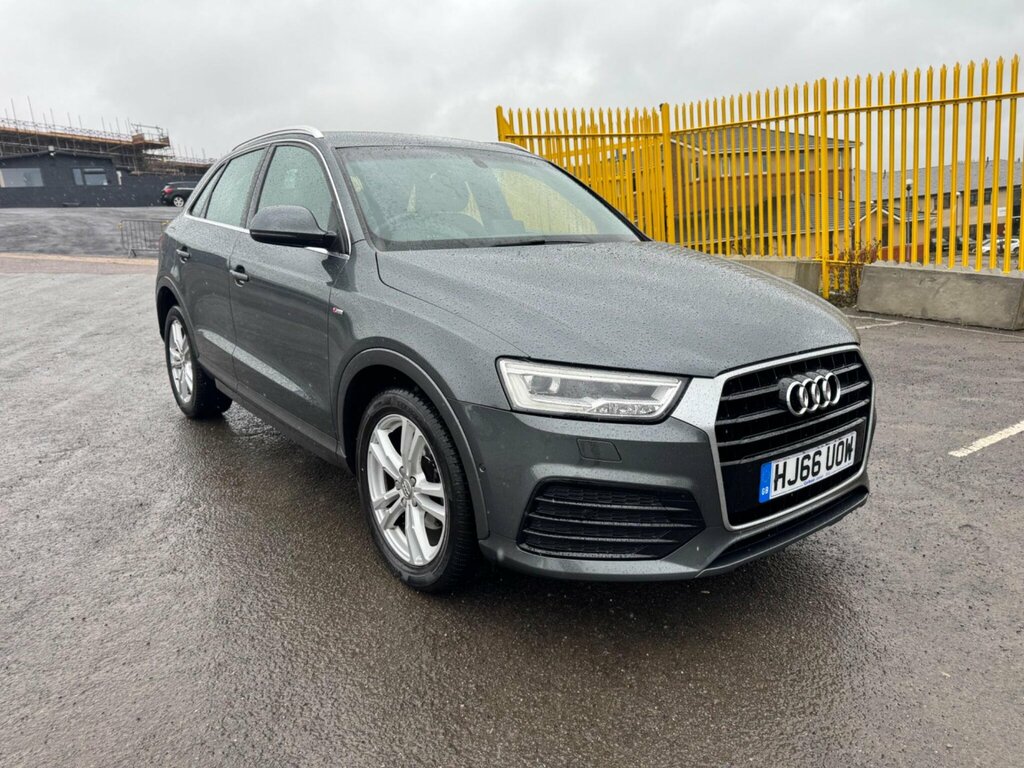 Audi Q3 2.0 Tdi S Line Euro 6 Ss Nav HJ66UOW Grey #4
