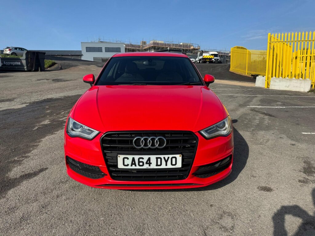 Audi A3 1.4 Tfsi S Line Euro 6 Ss CA64DYO Red #3