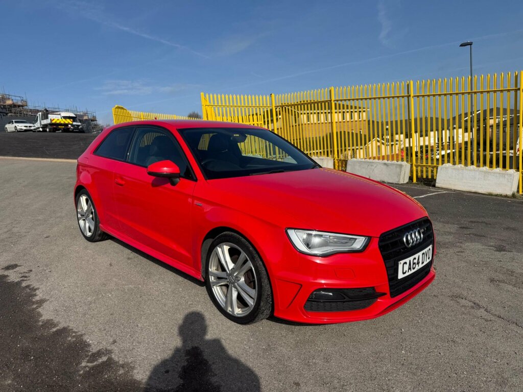 Audi A3 1.4 Tfsi S Line Euro 6 Ss CA64DYO Red #4