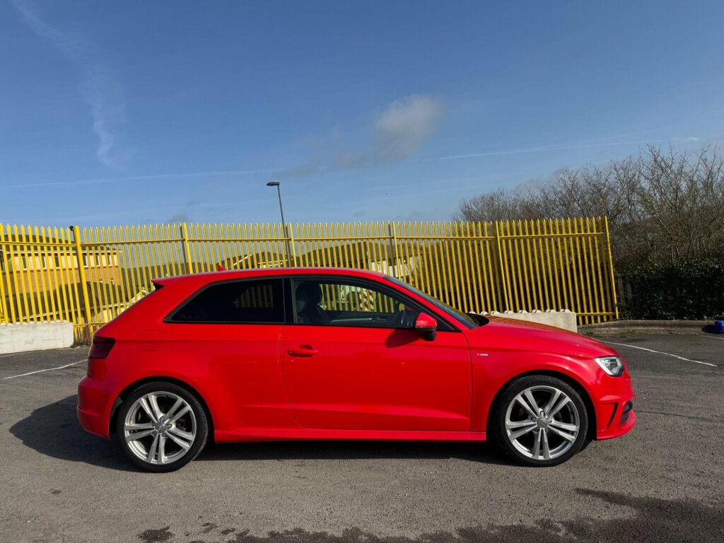 Audi A3 1.4 Tfsi S Line Euro 6 Ss CA64DYO Red #5