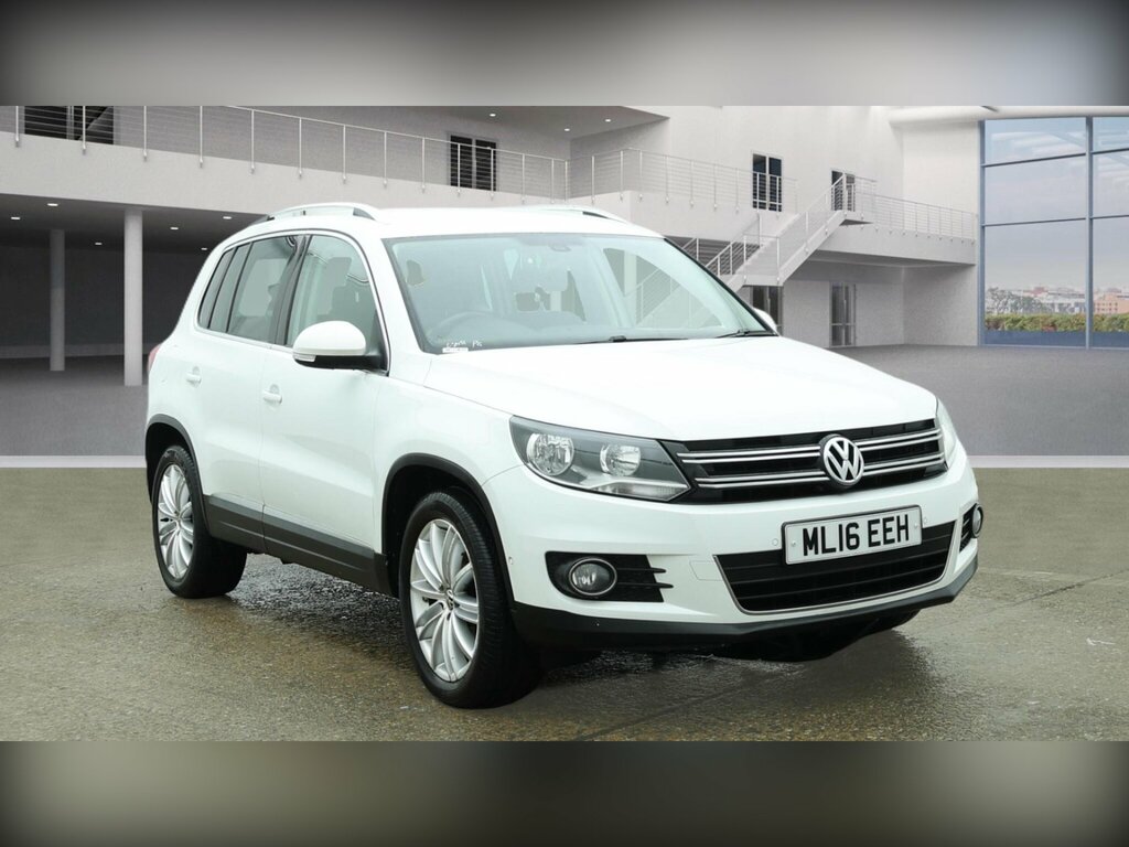 Volkswagen Tiguan 2.0 Tdi Bluemotion Tech Match Edition 2Wd Euro 6 ML16EEH White