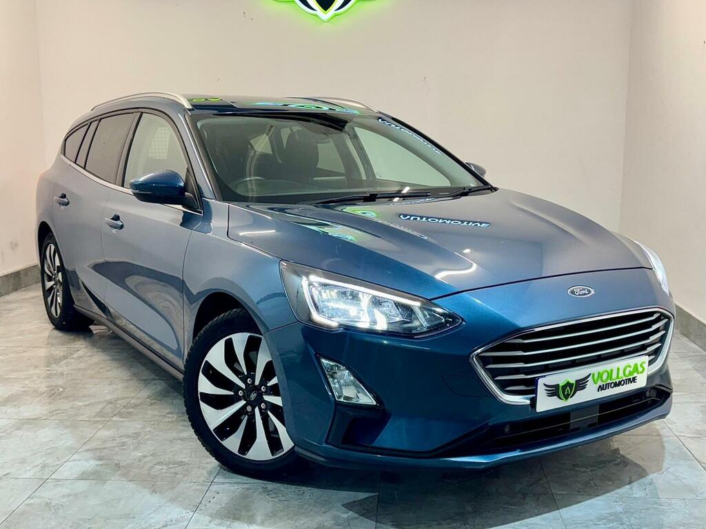 Ford Focus Estate 1.5 Ecoblue Zetec Euro 6 Ss 202069 RJ69LAE Blue #4