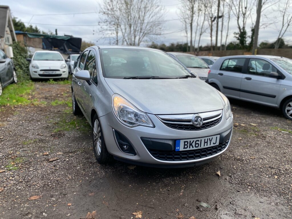 Vauxhall Corsa 1.4 16V Excite Hatchback Euro 5 BK61HYJ Silver #2