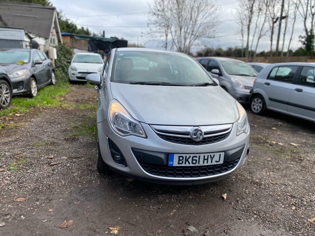 Vauxhall Corsa 1.4 16V Excite Hatchback Euro 5 BK61HYJ Silver #3