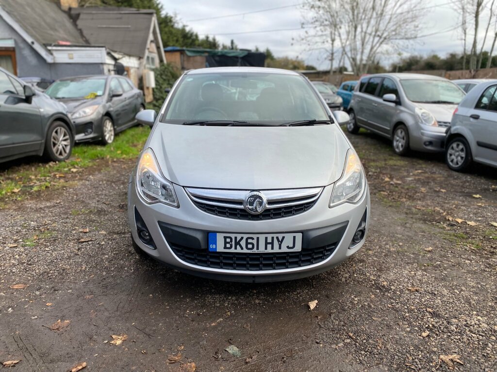 Vauxhall Corsa 1.4 16V Excite Hatchback Euro 5 BK61HYJ Silver #4