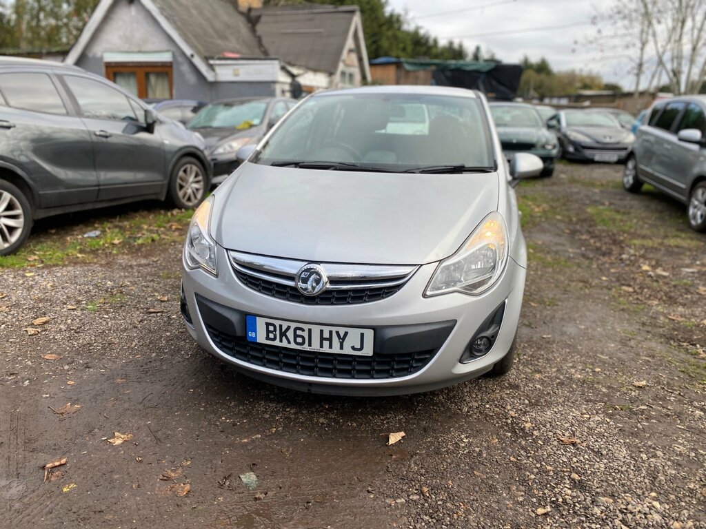 Vauxhall Corsa 1.4 16V Excite Hatchback Euro 5 BK61HYJ Silver #5