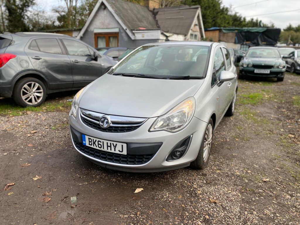 Vauxhall Corsa 1.4 16V Excite Hatchback Euro 5 BK61HYJ Silver #6