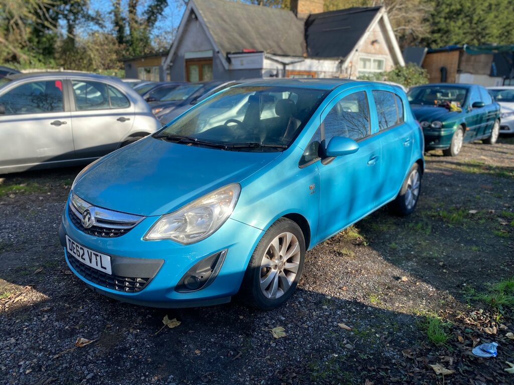 Vauxhall Corsa 1.2 16V Active Hatchback Euro 5 DE62VTL Blue #6