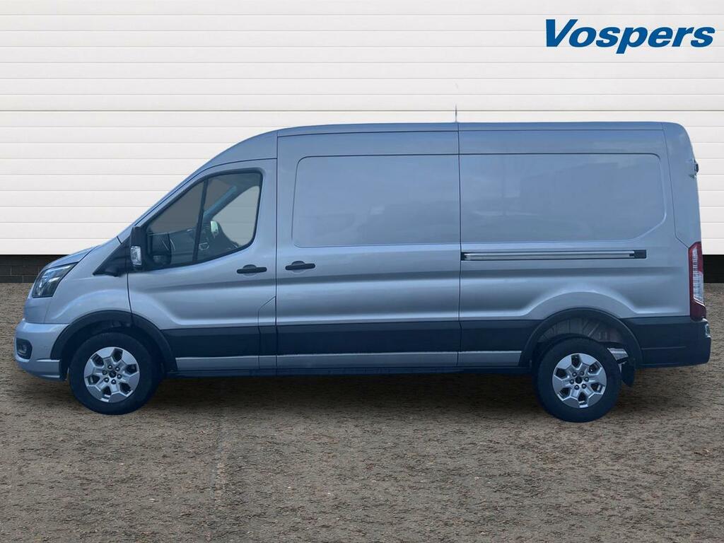 Ford Transit Custom 2.0 Ecoblue 165Ps H2 Limited Van Nav WR74HVX Silver #6