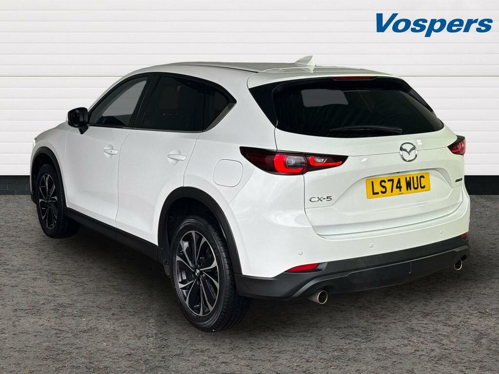 Mazda CX-5 2.0 E-skyactiv G Mhev Exclusive-line LS74WUC White #5