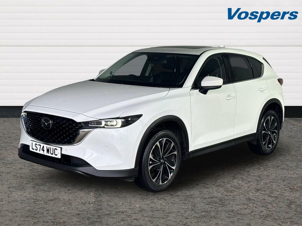 Mazda CX-5 2.0 E-skyactiv G Mhev Exclusive-line LS74WUC White #3