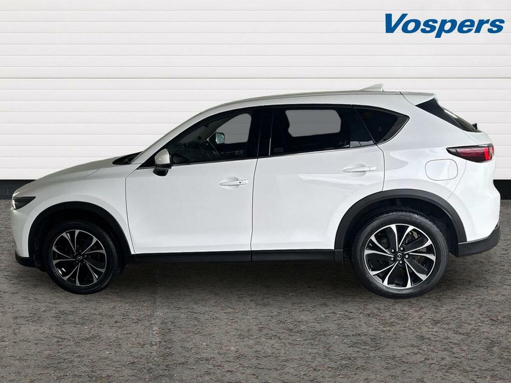 Mazda CX-5 2.0 E-skyactiv G Mhev Exclusive-line LS74WUC White #4
