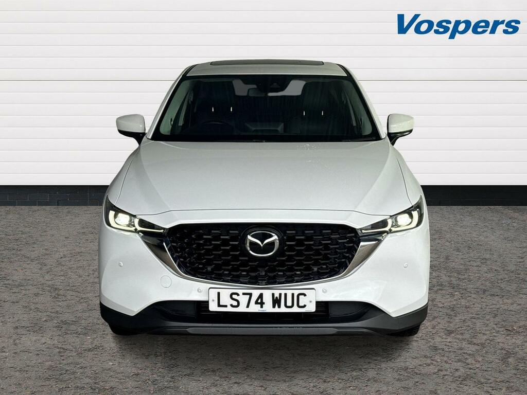 Mazda CX-5 2.0 E-skyactiv G Mhev Exclusive-line LS74WUC White #2