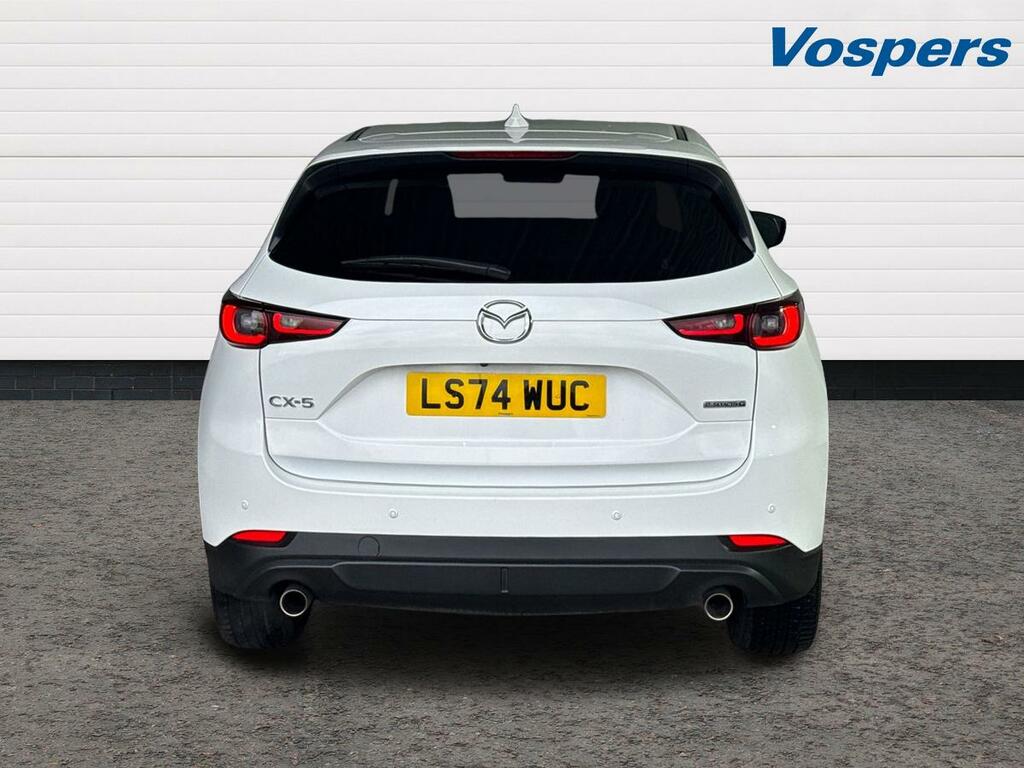 Mazda CX-5 2.0 E-skyactiv G Mhev Exclusive-line LS74WUC White #6