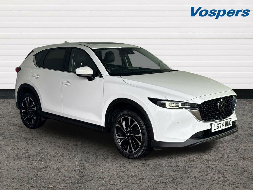 Mazda CX-5 2.0 E-skyactiv G Mhev Exclusive-line White