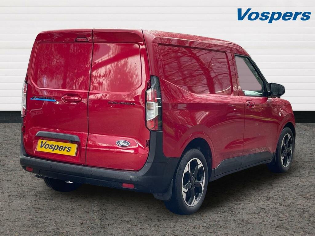 Ford Transit Courier 100Kw 43Kwh Trend Van WL25BKD Red #3