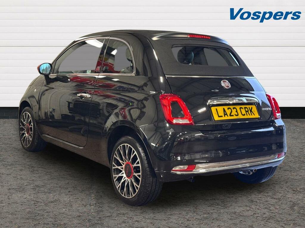 Fiat 500 1.0 Mild Hybrid Red LA23CRK Black #5