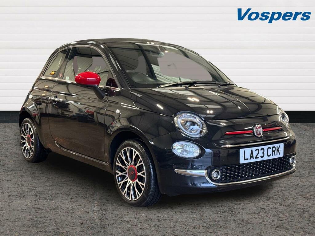 Fiat 500 1.0 Mild Hybrid Red Black
