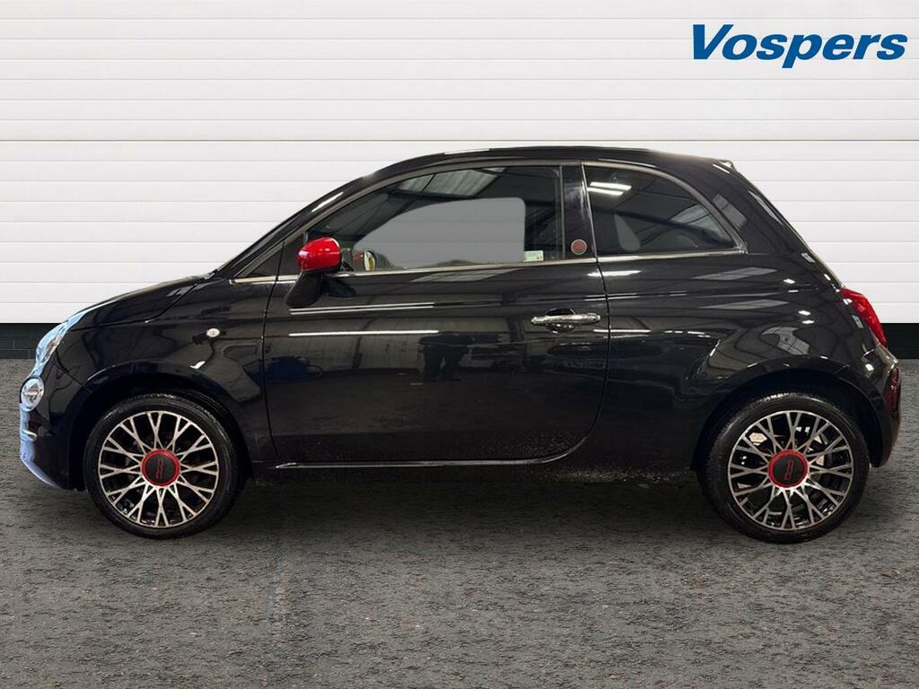 Fiat 500 1.0 Mild Hybrid Red LA23CRK Black #4
