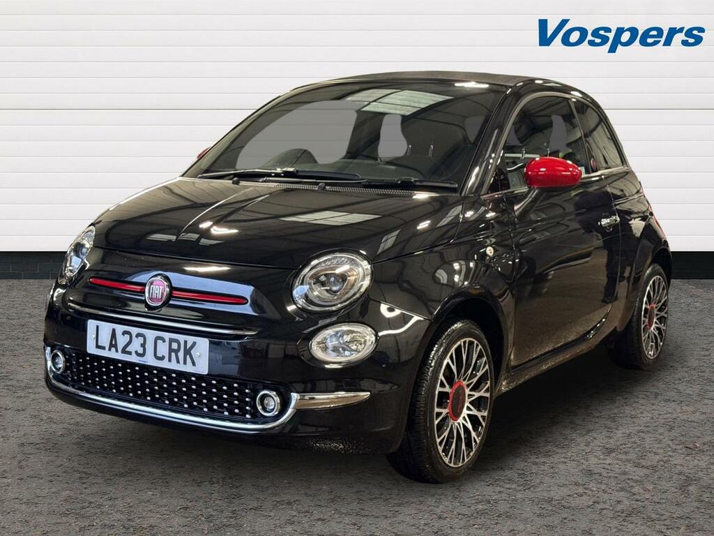 Fiat 500 1.0 Mild Hybrid Red LA23CRK Black #3