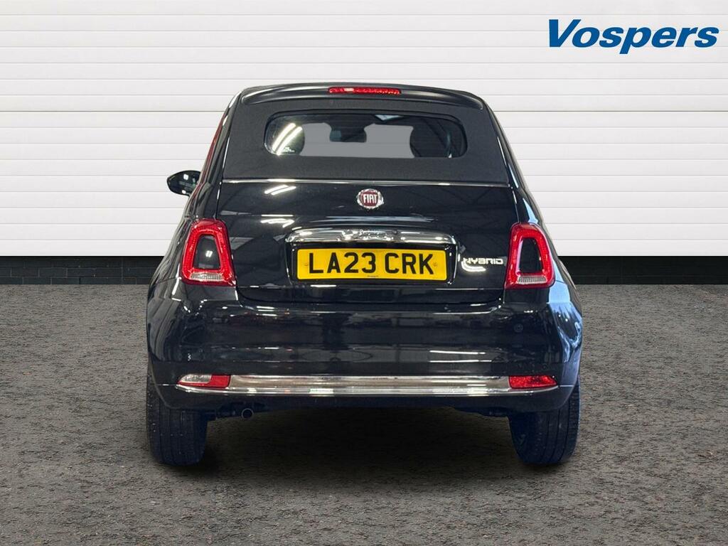 Fiat 500 1.0 Mild Hybrid Red LA23CRK Black #6