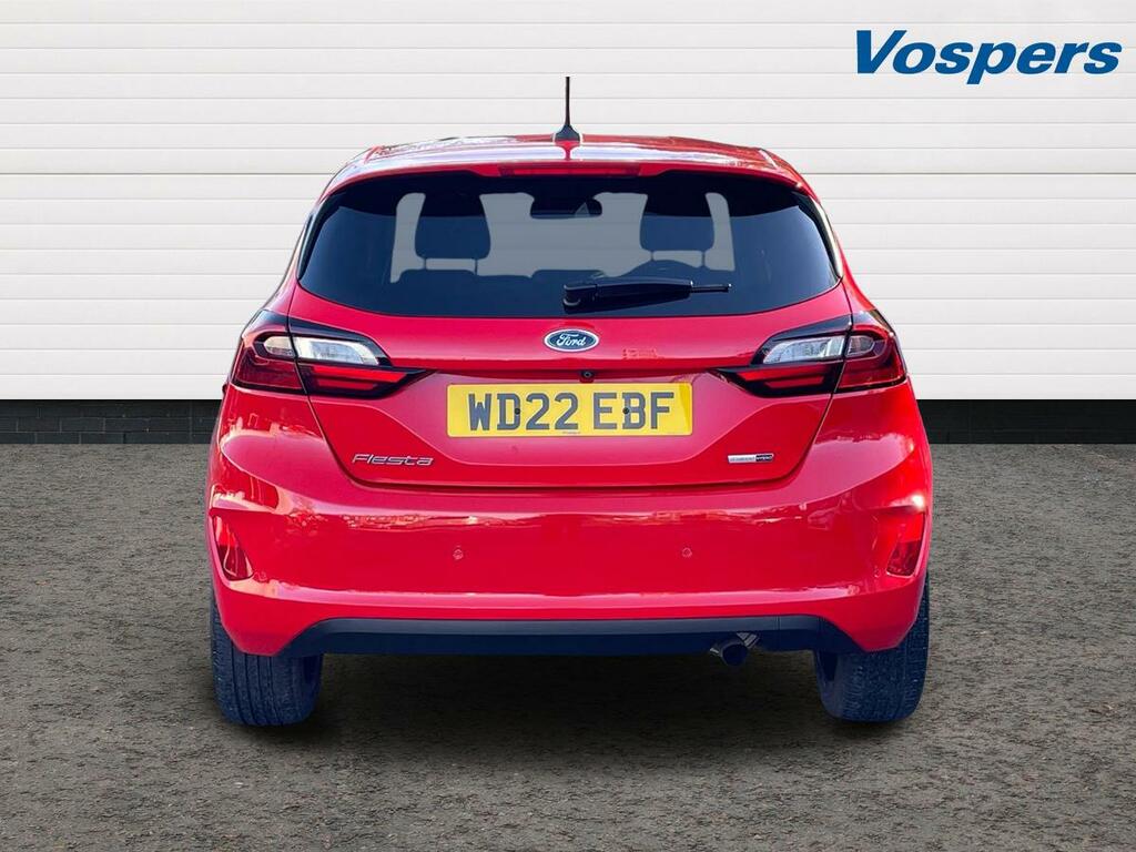 Ford Fiesta 1.0 Ecoboost Hbd Mhev 155 Titanium Vignale WD22EBF Red #6