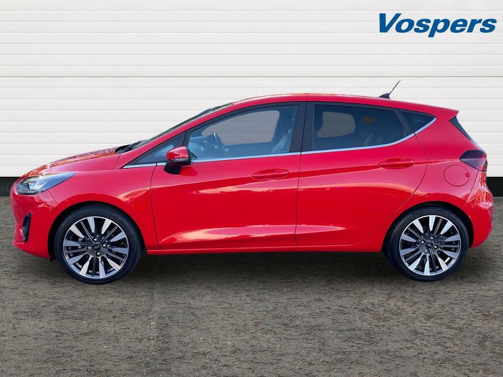 Ford Fiesta 1.0 Ecoboost Hbd Mhev 155 Titanium Vignale WD22EBF Red #4