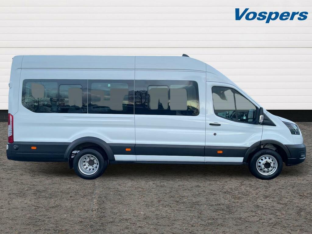 Ford Transit Custom 2.0 Ecoblue 130Ps H3 17 Seater Leader BG72KCC White #2