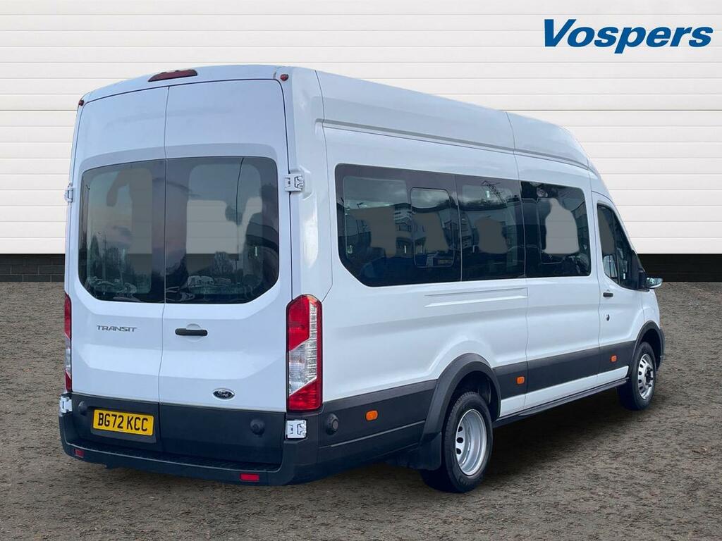 Ford Transit Custom 2.0 Ecoblue 130Ps H3 17 Seater Leader BG72KCC White #3