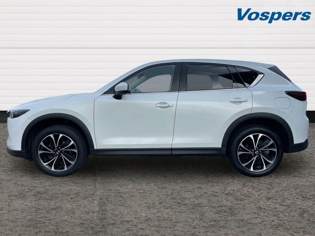 Mazda CX-5 2.0 E-skyactiv G Mhev Exclusive-line DK24KWL White #4