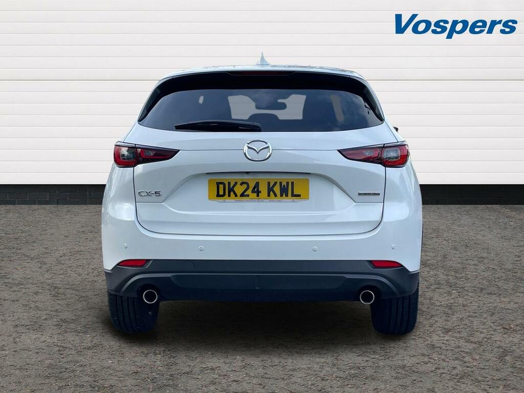 Mazda CX-5 2.0 E-skyactiv G Mhev Exclusive-line DK24KWL White #6