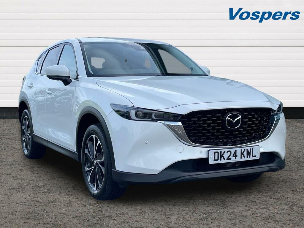 Mazda CX-5 2.0 E-skyactiv G Mhev Exclusive-line White