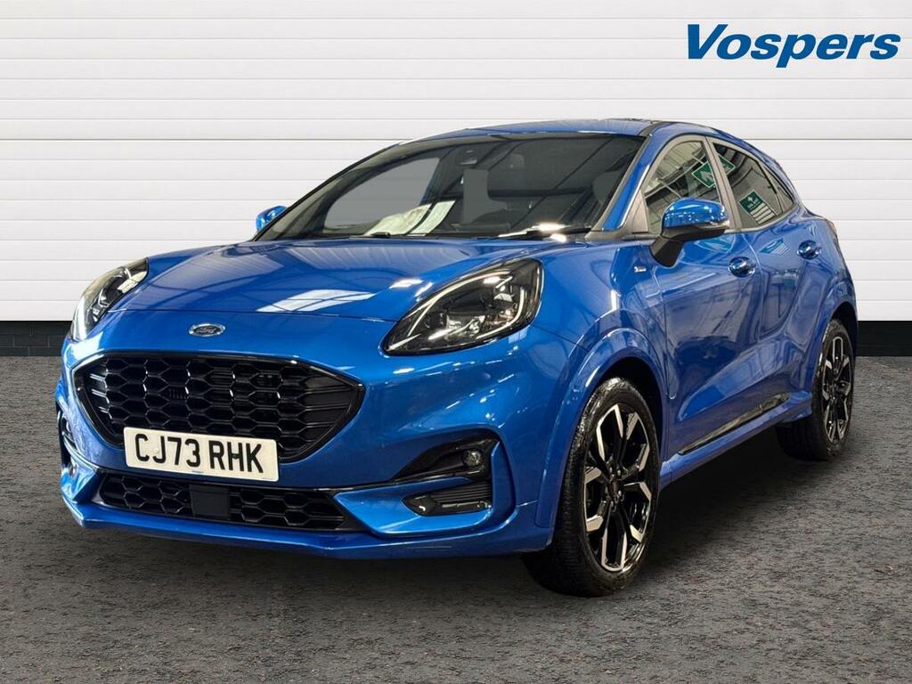 Ford Puma 1.0 Ecoboost Hybrid Mhev 155 St-line X CJ73RHK Blue #3