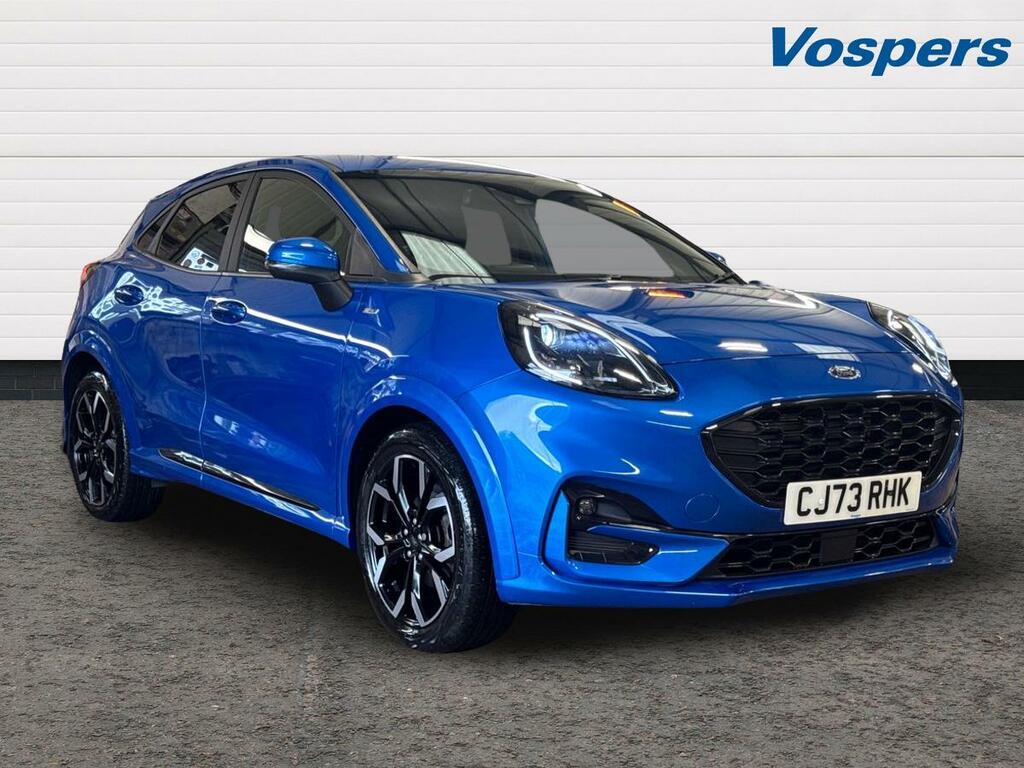 Ford Puma 1.0 Ecoboost Hybrid Mhev 155 St-line X Blue