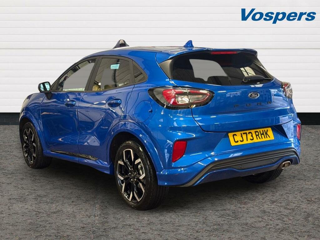 Ford Puma 1.0 Ecoboost Hybrid Mhev 155 St-line X CJ73RHK Blue #5