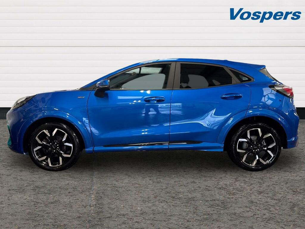 Ford Puma 1.0 Ecoboost Hybrid Mhev 155 St-line X CJ73RHK Blue #4
