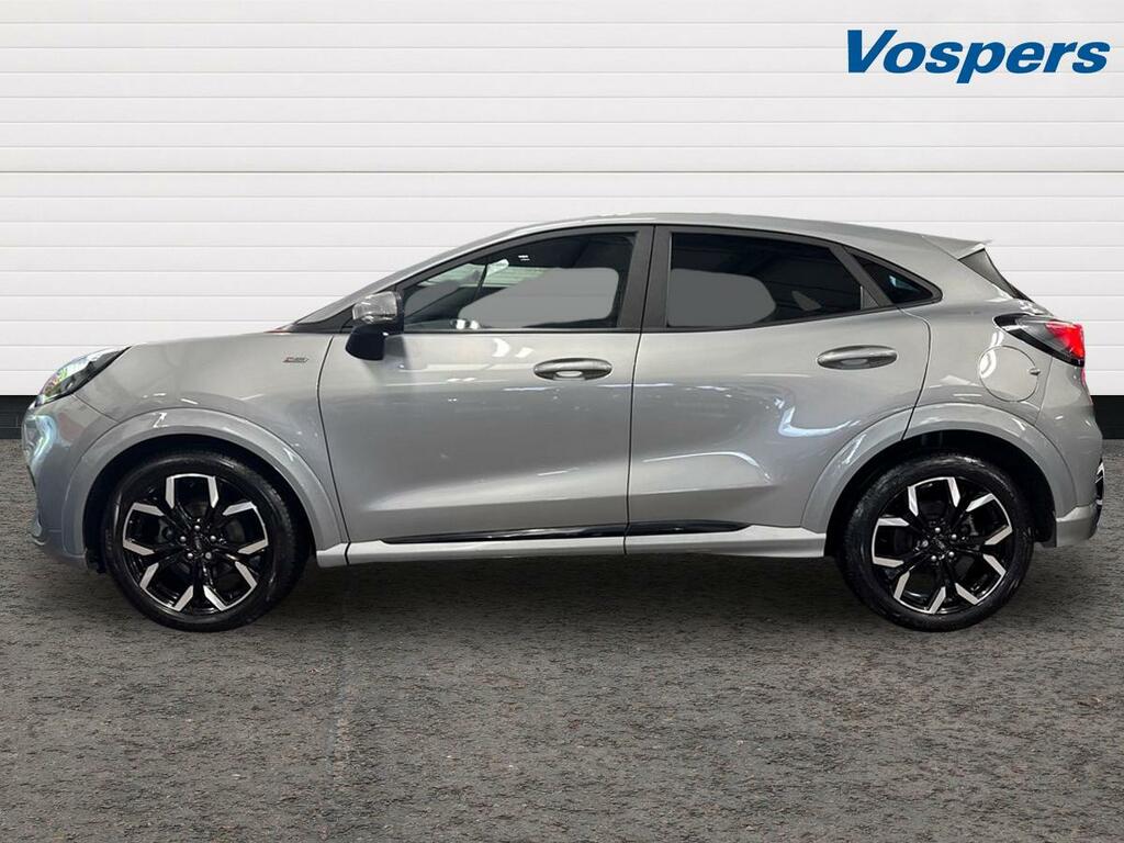 Ford Puma 1.0 Ecoboost Hybrid Mhev 155 St-line X FH72SHZ Silver #4