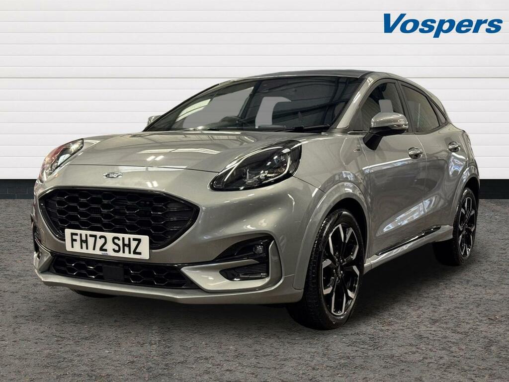 Ford Puma 1.0 Ecoboost Hybrid Mhev 155 St-line X FH72SHZ Silver #3