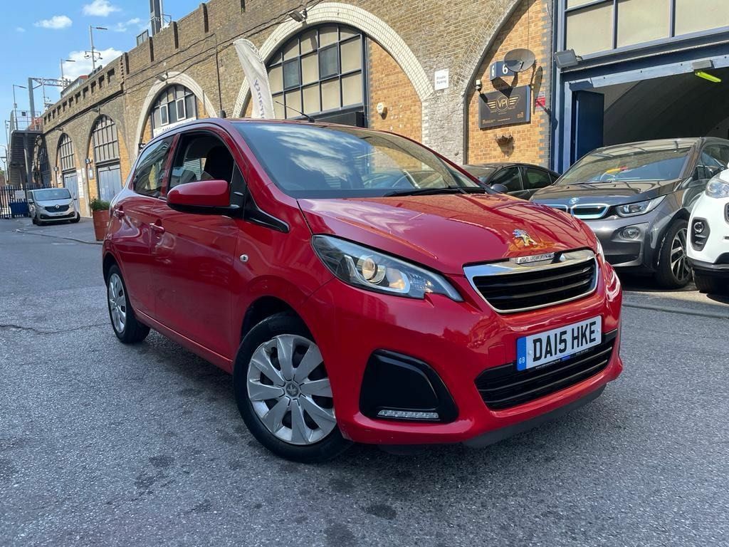Peugeot 108 1.0 Vti Active 2 Tronic Euro 5 Red #4