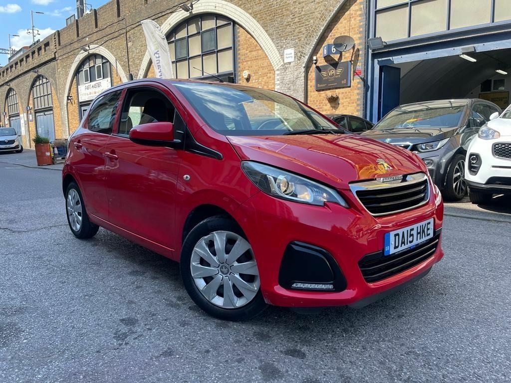 Peugeot 108 1.0 Vti Active 2 Tronic Euro 5 Red #3