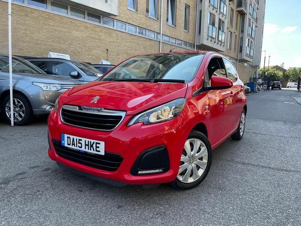 Peugeot 108 1.0 Vti Active 2 Tronic Euro 5 Red