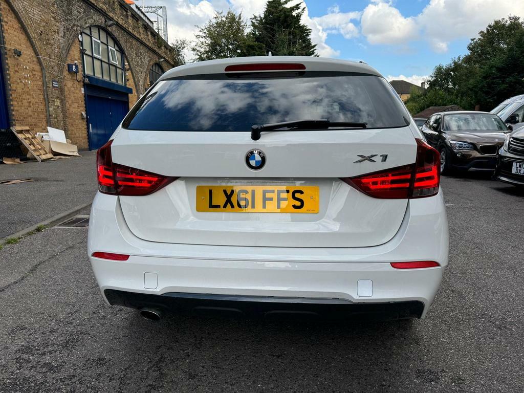 BMW X1 2.0I M Sport S Drive White #6
