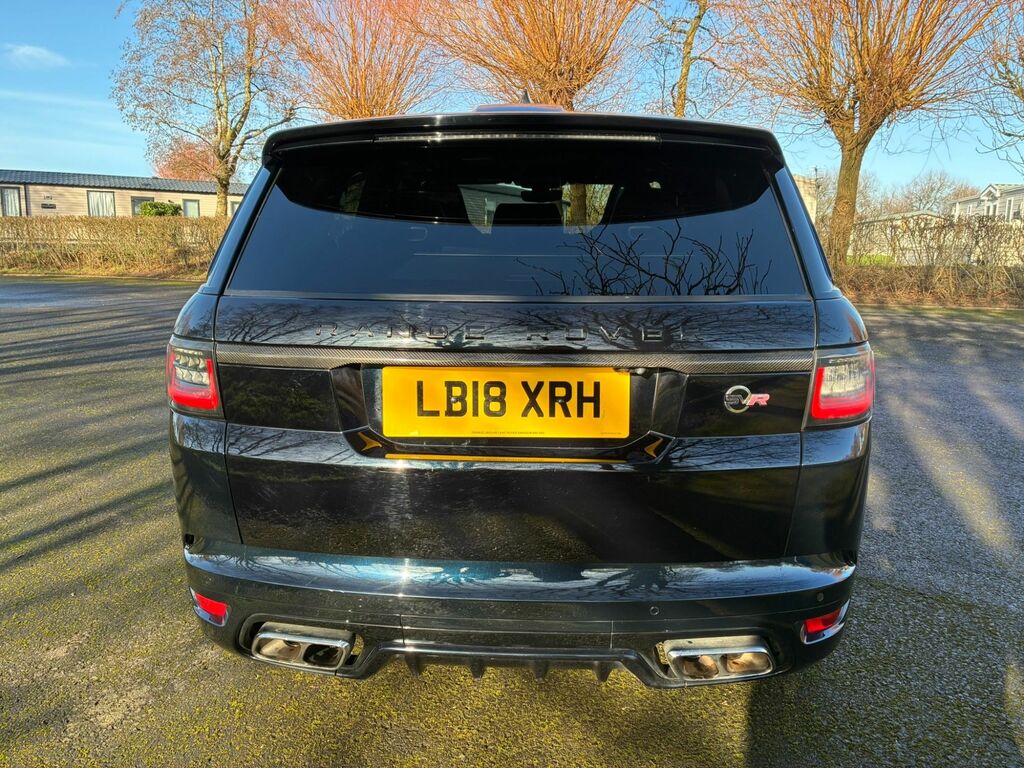 Land Rover Range Rover Sport 2018 5.0 P575 V8 Svr Suv 4Wd Euro LB18XRH Black #6