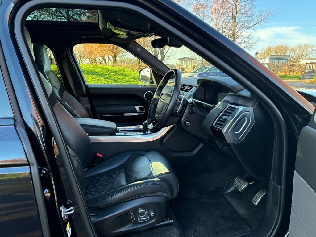 Land Rover Range Rover Sport 2018 5.0 P575 V8 Svr Suv 4Wd Euro LB18XRH Black #3