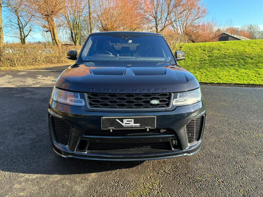 Land Rover Range Rover Sport 2018 5.0 P575 V8 Svr Suv 4Wd Euro LB18XRH Black #5